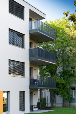Auf den Punkt Architekten Dresden - Neubau eines Mehrfamilienhauses