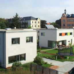 Auf den Punkt Architekten Dresden - Baugemeinschaft 4 Wohnhäuser