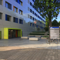 Auf den Punkt Architekten Dresden - Umbau eines Plattenbaus für die TU Dresden