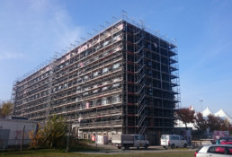 Auf den Punkt Architekten Dresden - Umbau eines Plattenbaus für die TU Dresden
