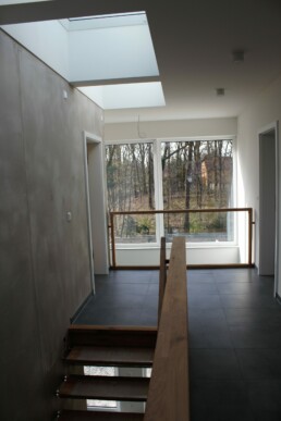 Auf den Punkt Architekten - Neubau Villa in Hanglage